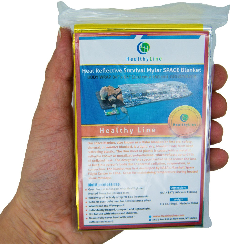 Heat Reflective Survival Mylar Thermal Space Blanket