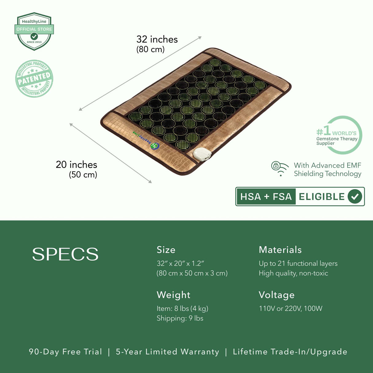 MESH Series | Far Infrared Heating Mats