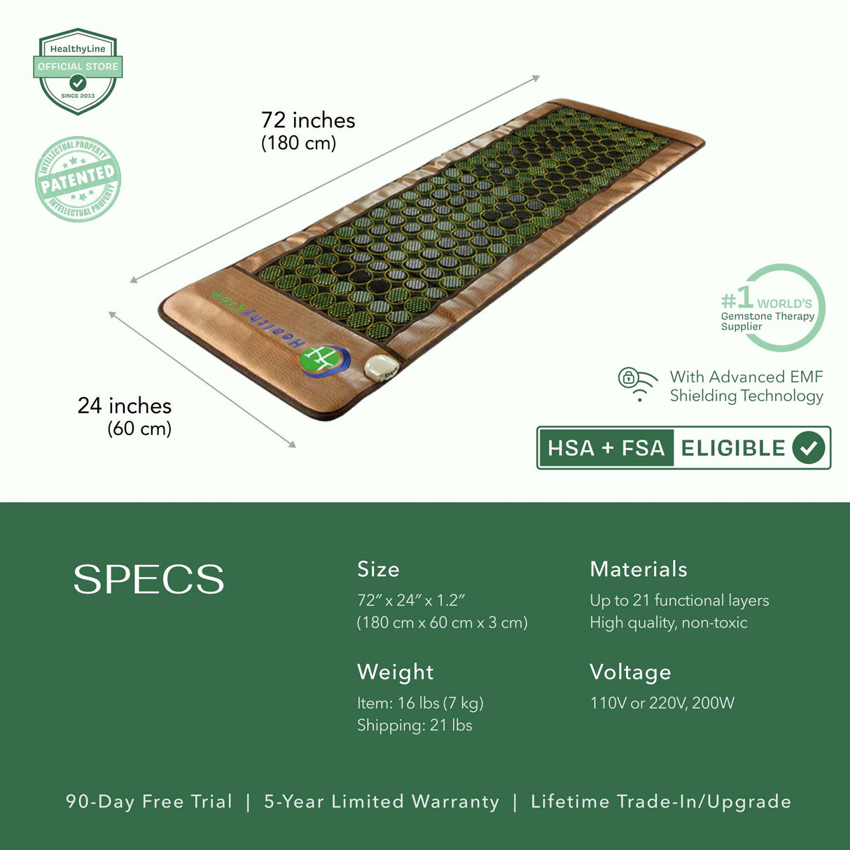 MESH Series | Far Infrared Heating Mats