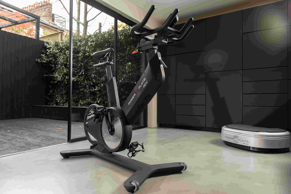 Power Plate® REV™ - The Ultimate Vibration Plate Exercise Bike for Enhanced Muscle Activation and Cardio