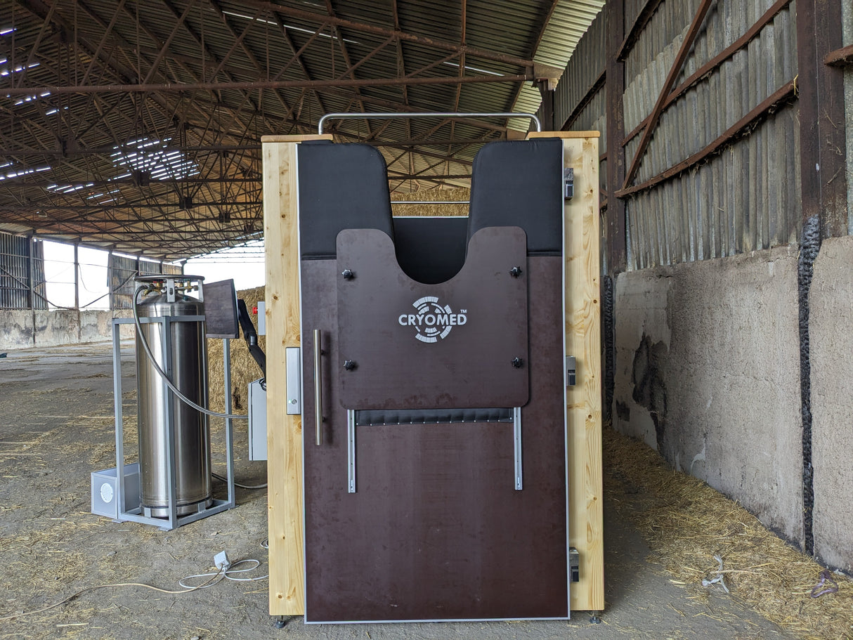 Cryomed Equine Cryo Sauna - Advanced Equine Cryotherapy Machine for Horses