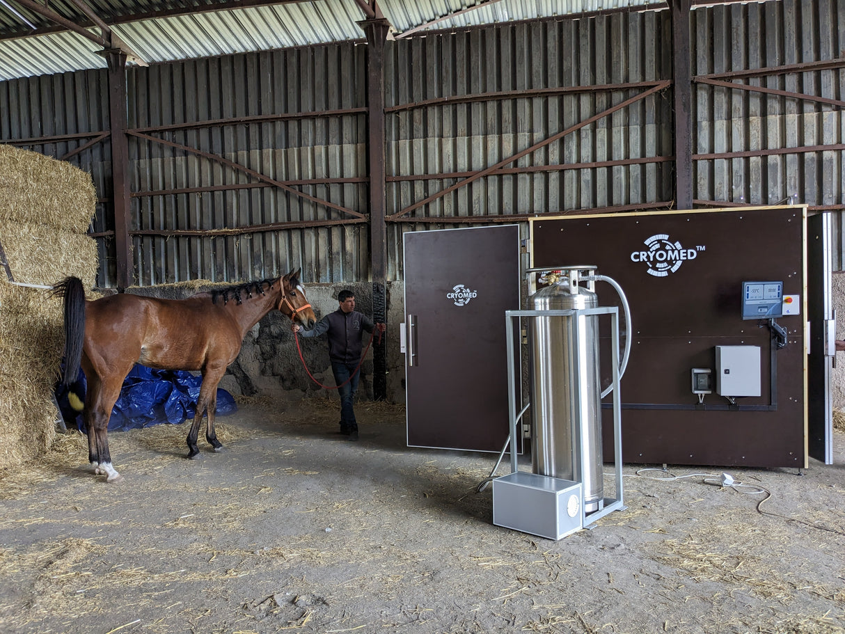 Cryomed Equine Cryo Sauna - Advanced Equine Cryotherapy Machine for Horses
