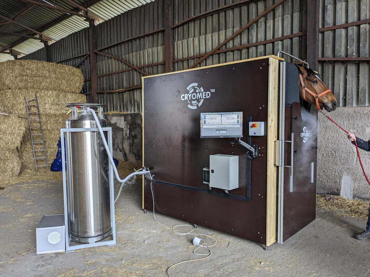 Cryomed Equine Cryo Sauna - Advanced Equine Cryotherapy Machine for Horses