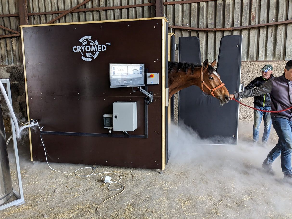 Cryomed Equine Cryo Sauna - Advanced Equine Cryotherapy Machine for Horses
