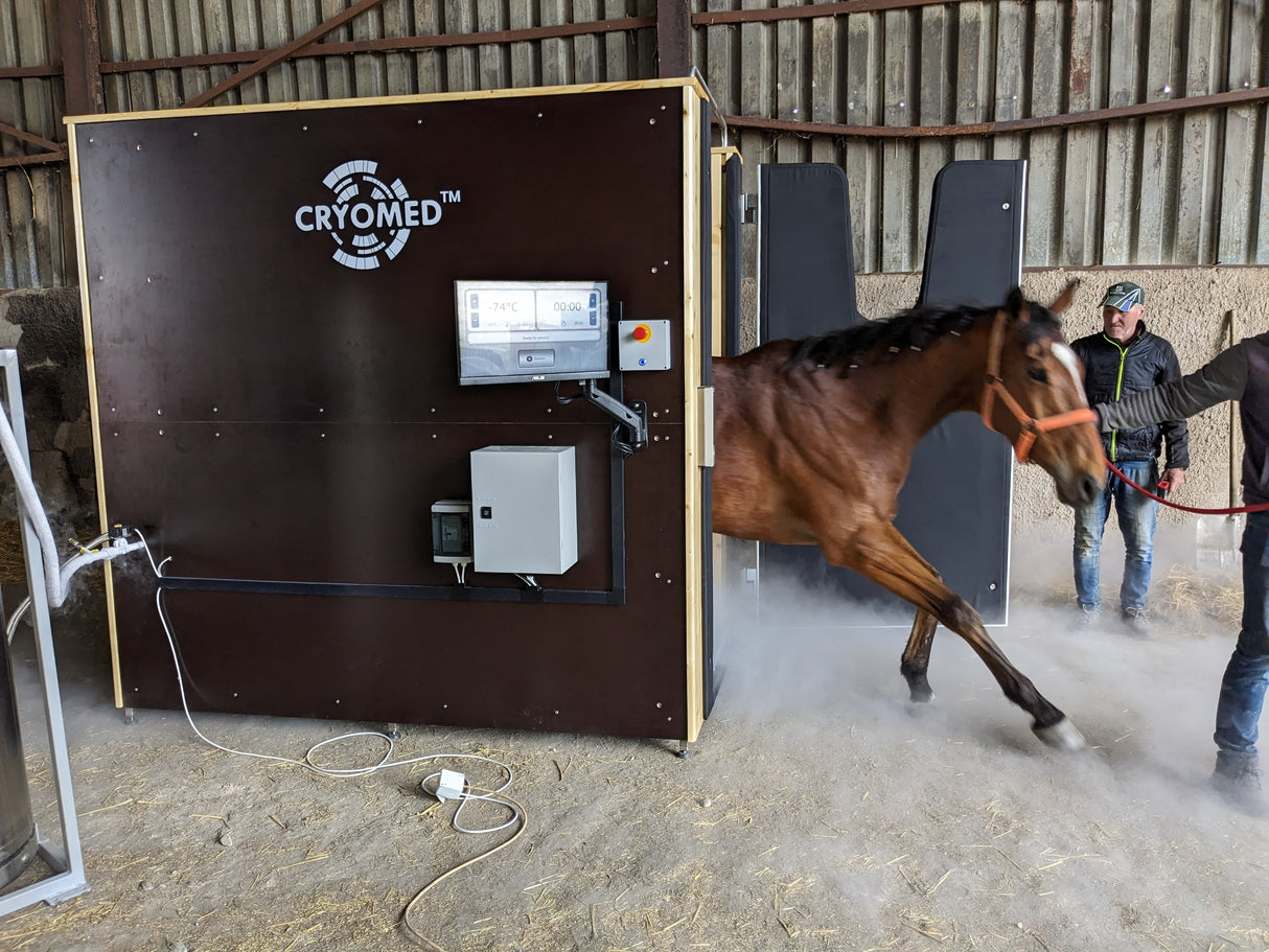 Cryomed Equine Cryo Sauna - Advanced Equine Cryotherapy Machine for Horses
