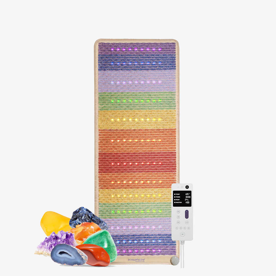 Rainbow Chakra Series | PEMF Far Infrared Heating Mats