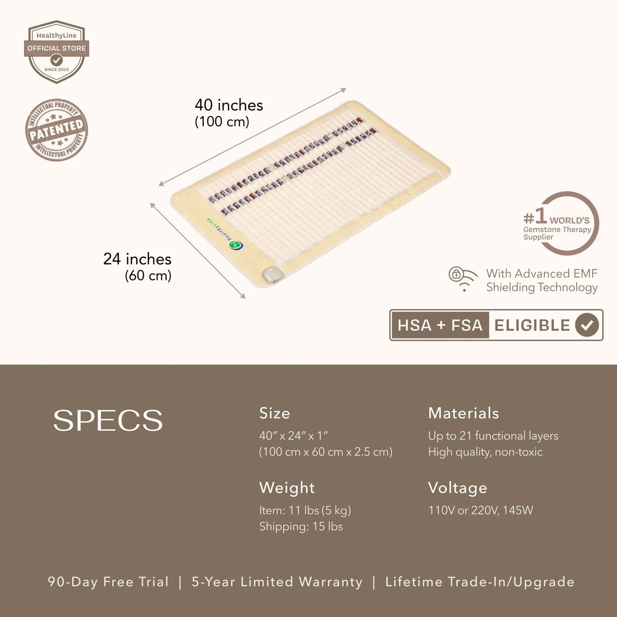 SOFT Series | Far Infrared Heating Mats