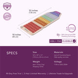 Rainbow Chakra Chair 5318