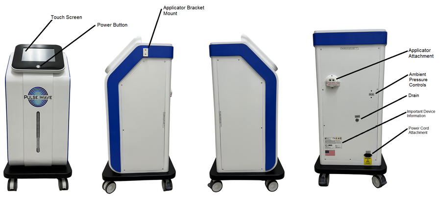 Pulse Wave™ 4th Generation Focused Shockwave Therapy Machine | FDA ...